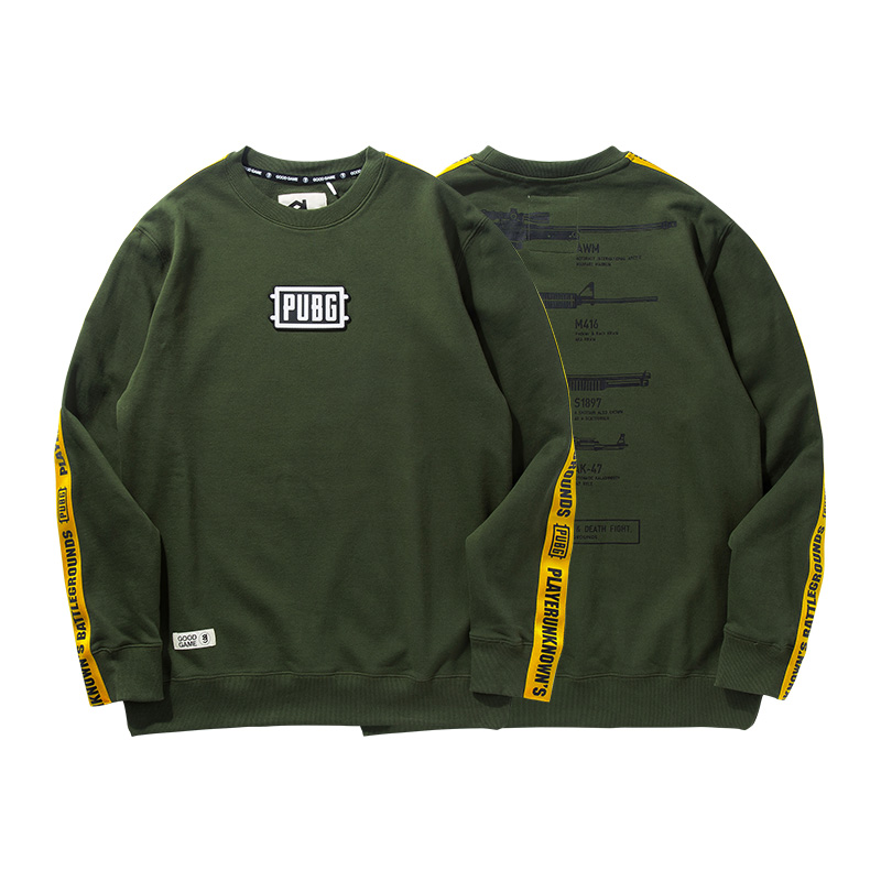 PUBG Armory Hoodie Playerunknown Schlachtfelder Armee grün Sweatshirt