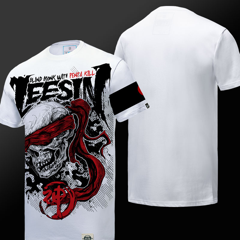 Limited Edition League of Legends LOL Lee Sin Tshirt For Men