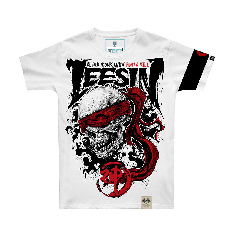 Limited Edition League of Legends LOL Lee Sin Tshirt For Men