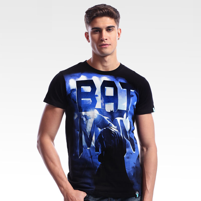Superhero Batman T-shirt ciemności projekt koszulki dla mężczyzn