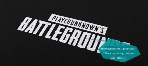 Cool Playerunknown&#039;s Battlegrounds T-shirt Large Size Black Tee Shirt