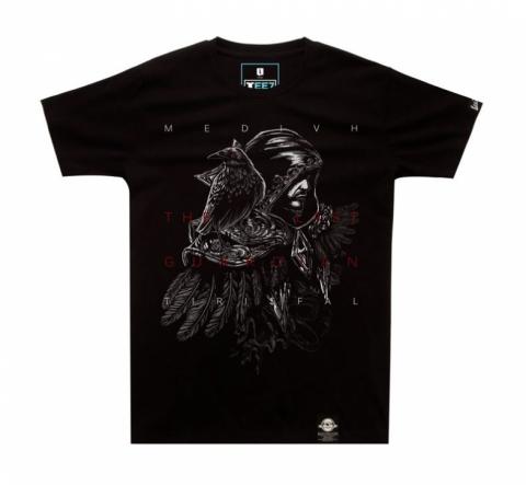 Quality World of Warcraft Medivh T-shirt WOW Charcter Black Tees