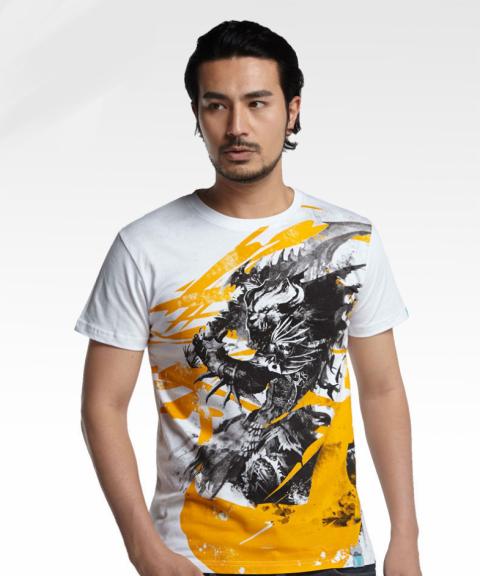 Inchiostro stampa Guild Wars 2 Charr t-shirt