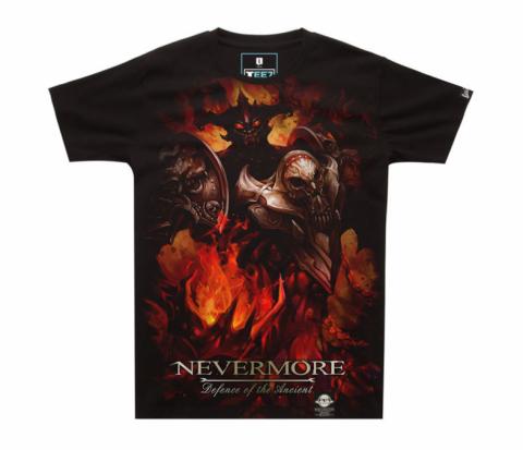 Defense of Ancients DOTA Nevermore T-shirt Black 3XL Tee Cool