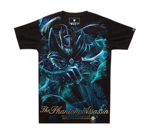 DOTA 2 Phantom Assassin T-shirt Defense of the Ancients Hero Tee