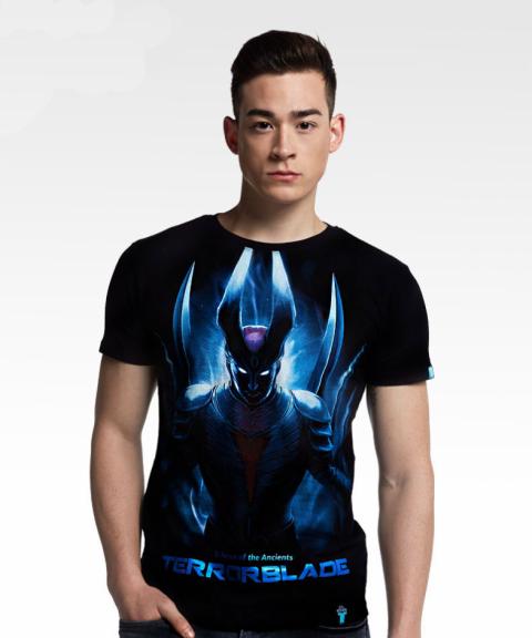Limited Editon DOTA 2 Terrorblade T-shirt Quality Black Tees