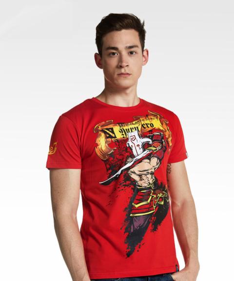 DOTA 2 Juggernaut Tshirt Defense of the ancients Red Tee