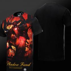 DOTA 2 Shadow Fiend camiseta Defense of the Ancients Nevermore héroe Tee